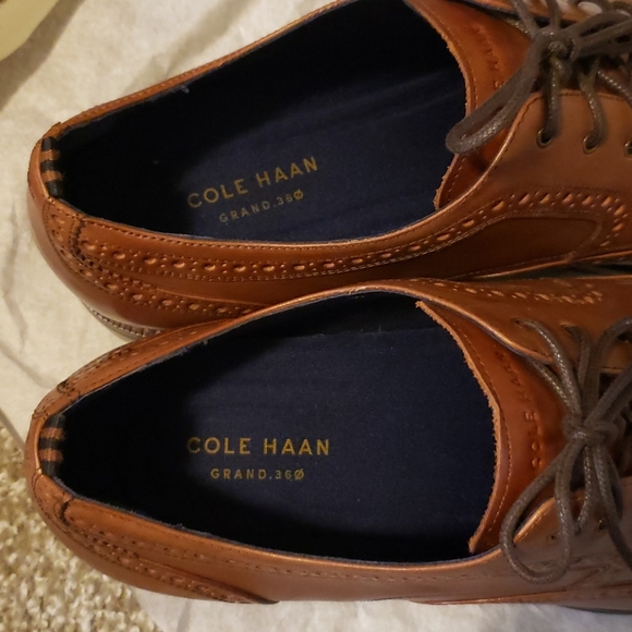 Cole Haan Grand 2.0 Jefferson Wingtip Oxford Shoes - Picture 6 of 8